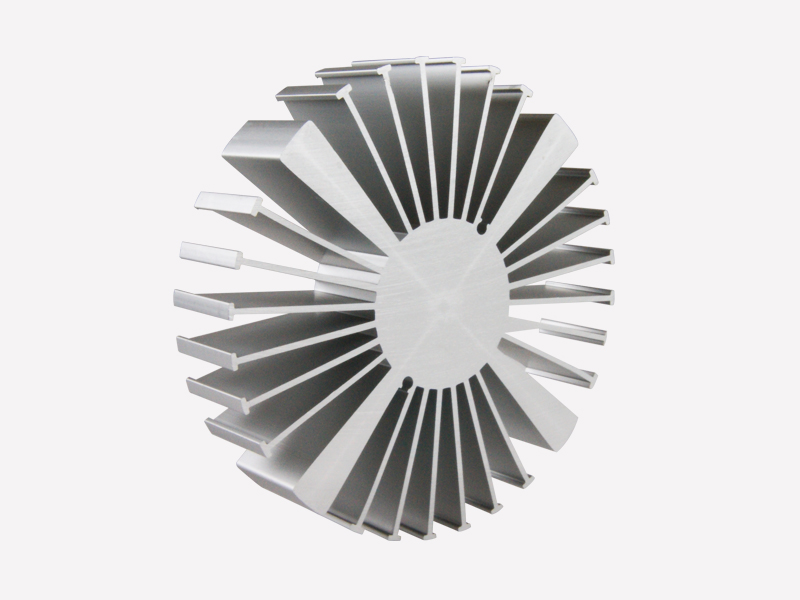 太陽(yáng)花散熱器型材